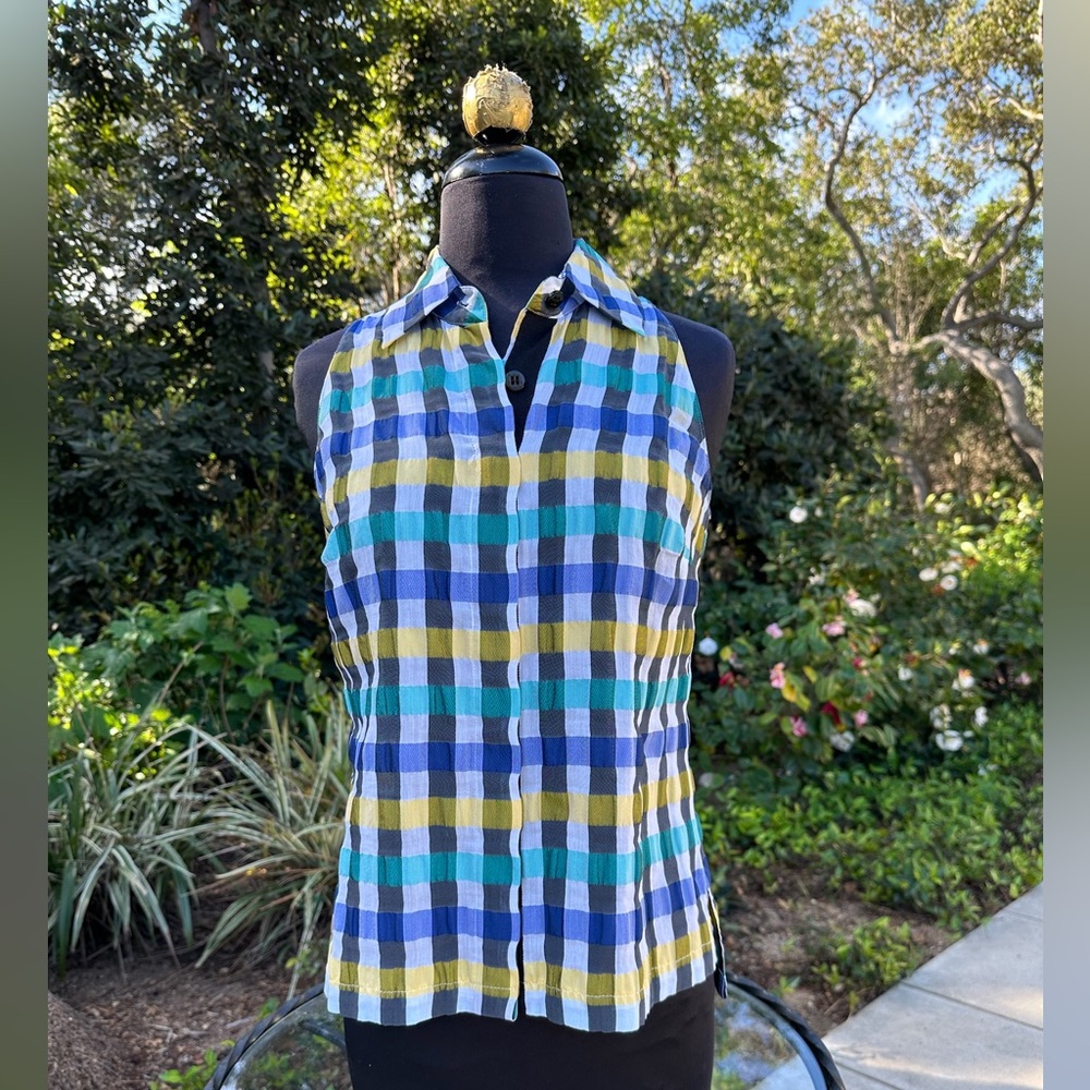 Worth New York collared halter blouse - size 2